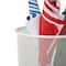 Mind Reader White Metal Mesh Umbrella Holder Basket